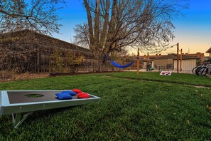 Backyard | Yard Games and Hammocks