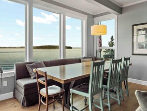 Incredible views from our dining room!