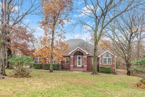 Our oversized lot gives plenty of green space and privacy for you and your guests.