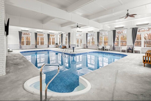 Fully enclosed and heated for your enjoyment!