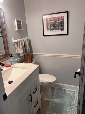 Downstairs half-bath
