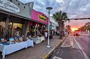 Stroll down Downtown Ft Walton and check out the shopping and restaurants.