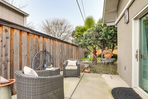 Private Patio | Gas Grill | 2 Mi to Downtown Commons