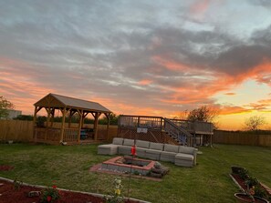 Sunsets from pool area