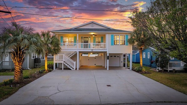 Shore Life" at Sunset