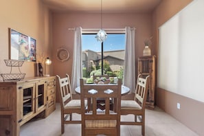 Dining Area with seating for four (4).