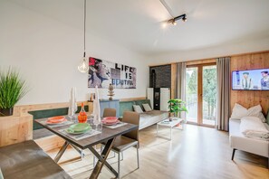 Living and dining room