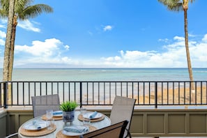 Kahana Village 26 lanai with Ocean View 2