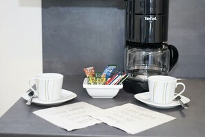 Kaffe och/eller kaffebryggare