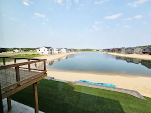Beach, Deck, Swimming!