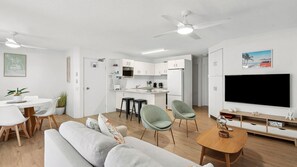 Living, Dining and Kitchen Area