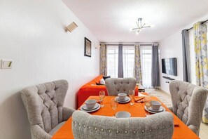 "I loved the design of the dining area. It looked really cool"