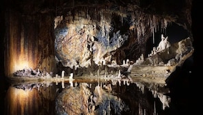 The Lava River Cave near Bend, Oregon, is part of the Newberry National Volcanic Monument. At 5,211 feet in length, the northwest section of the cave is the longest continuous lava tube in Oregon.-
