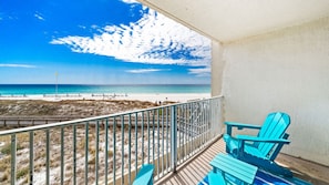 View from the balcony.