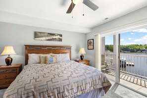 Sleep well on lush bedding in each room