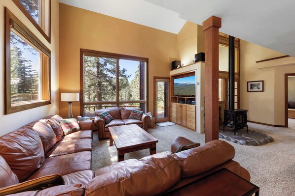 Living room with plenty of seating space