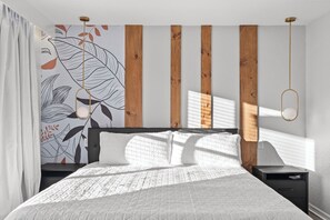 Bedroom #3: King-size bed with TV (Master Suite)