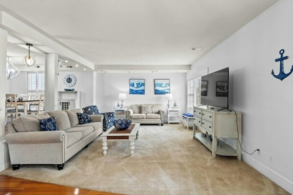 Get everyone together for a family movie night or to play some games.