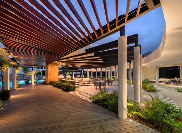Restaurang utomhus