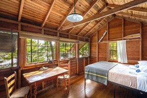 Sleeping Cabin 4 Interior - Queen Bed