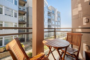 Balcony with views