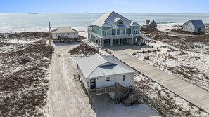 Ariel View...direct beach access!