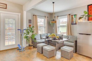 Dining Area | Dishware/Flatware | Home Gym Equipment