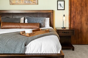 Bedroom 2: King Bed with Two Full Beds
