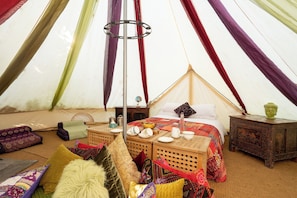 Bedouin Bell Tent double bed