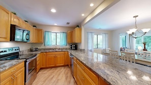 Fully Stocked Kitchen