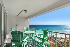 Shoreline Towers 1073 balcony