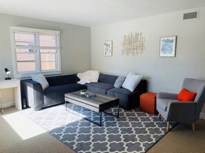 Bright and Sunny Living Area (main level)