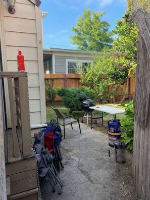 Backyard from patio