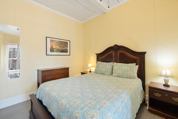 Room 32 has a queen bed and ensuite with shower