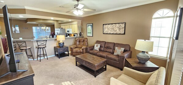 Welcome to your luxury walk-in suite at the Legacy at Thousand Hills!