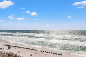 Balcony beach view