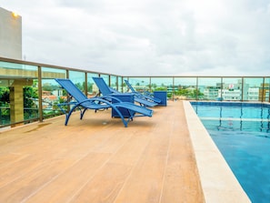 Takterrasspool