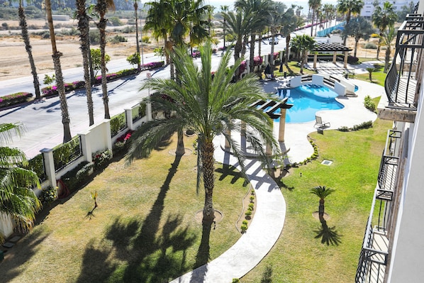 View of the Courtyard & Pool
