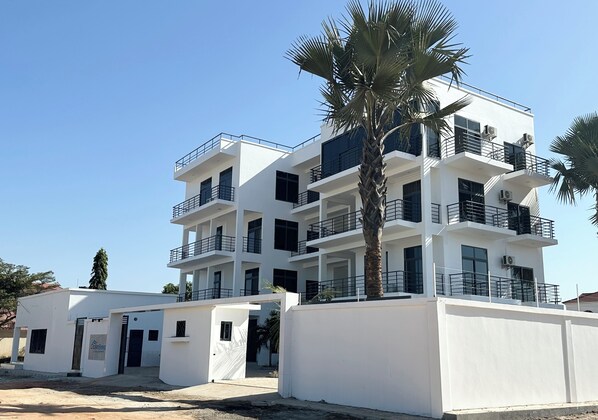 Fassade der Unterkunft