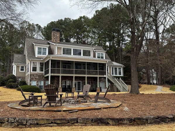 Lakeside exterior