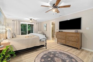 Primary bedroom with private bath