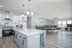 Gorgeous Gourmet Kitchen + Open Layout