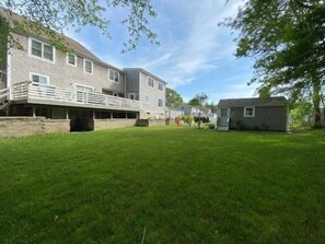 Large yard