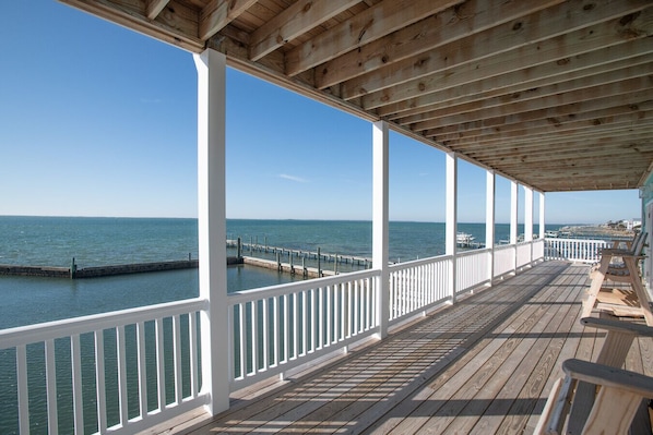 Stunning Second Floor Balcony Views