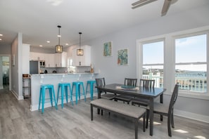 Kitchen + Dining Area