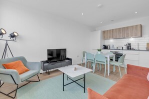 Spacious living area ffor you to relax and unwind