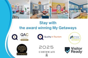 My Getaways Brighton and Hove Awarded the illustrious Gold Standard by Quality In Tourism