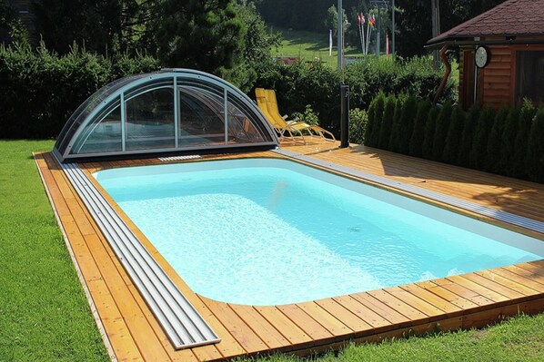 Piscine maison de vacances
