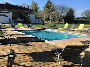 Piscine maison de vacances