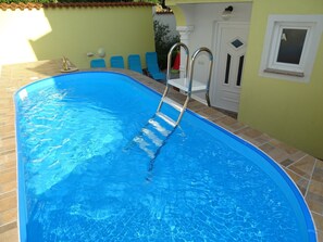 Schwimmbad des Ferienhauses